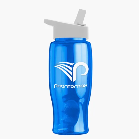 Garyline® Poly+ Bottle with Flip-Straw Lid, 27 oz. — view 224