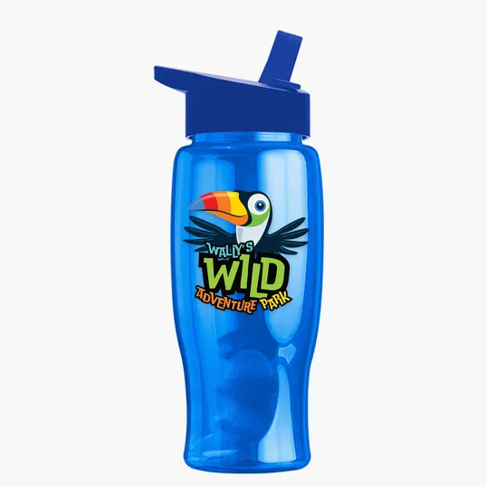 Garyline® Poly+ Bottle with Flip-Straw Lid, 27 oz. — view 192