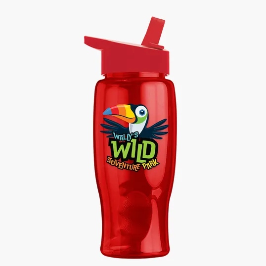 Garyline® Poly+ Bottle with Flip-Straw Lid, 27 oz. — view 183