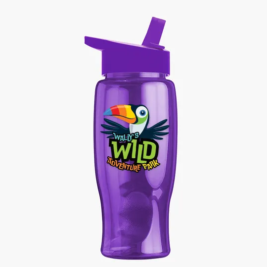 Garyline® Poly+ Bottle with Flip-Straw Lid, 27 oz. — view 223