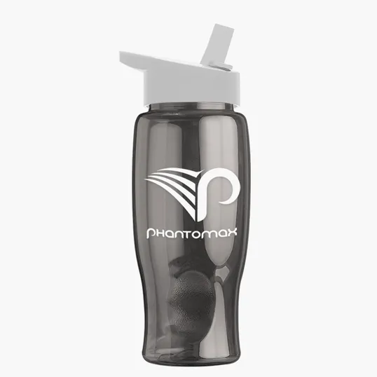 Garyline® Poly+ Bottle with Flip-Straw Lid, 27 oz. — view 206