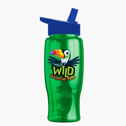 Garyline® Poly+ Bottle with Flip-Straw Lid, 27 oz. — view 194
