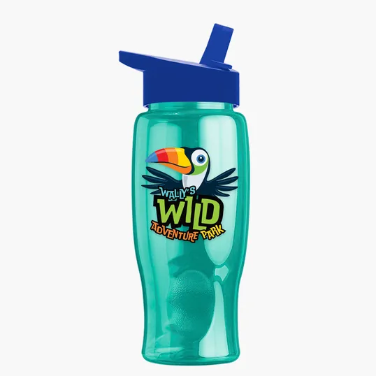 Garyline® Poly+ Bottle with Flip-Straw Lid, 27 oz. — view 188