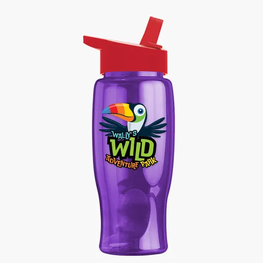 Garyline® Poly+ Bottle with Flip-Straw Lid, 27 oz. — view 187