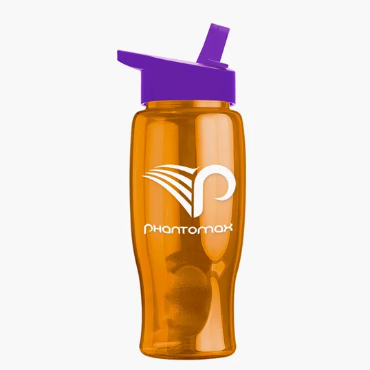 Garyline® Poly+ Bottle with Flip-Straw Lid, 27 oz. — view 215