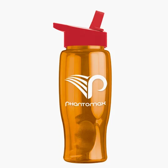 Garyline® Poly+ Bottle with Flip-Straw Lid, 27 oz. — view 179