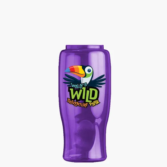 Garyline® Poly+ Bottle with Flip-Straw Lid, 27 oz. — view 251