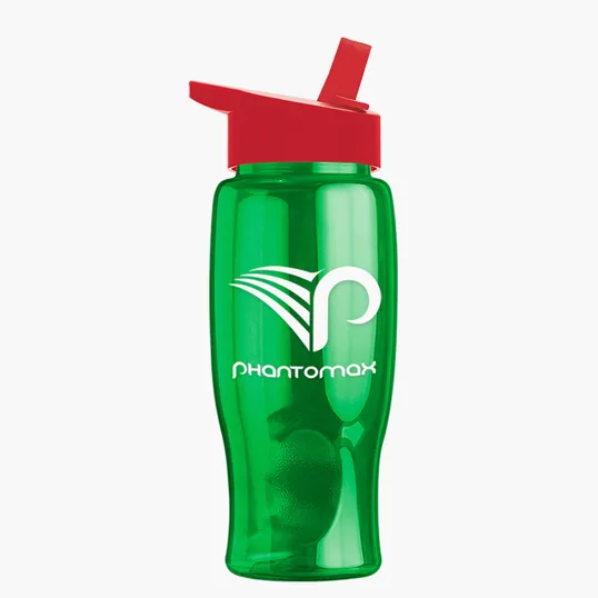 Garyline® Poly+ Bottle with Flip-Straw Lid, 27 oz. — view 177