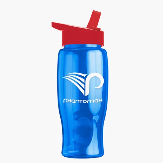 Garyline® Poly+ Bottle with Flip-Straw Lid, 27 oz. — view 175