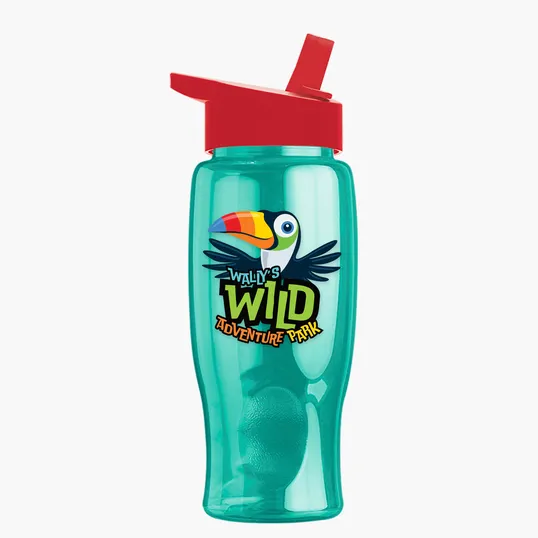 Garyline® Poly+ Bottle with Flip-Straw Lid, 27 oz. — view 185