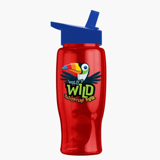 Garyline® Poly+ Bottle with Flip-Straw Lid, 27 oz. — view 200