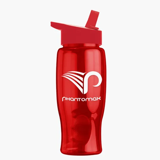 Garyline® Poly+ Bottle with Flip-Straw Lid, 27 oz. — view 172
