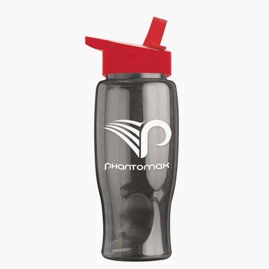 Garyline® Poly+ Bottle with Flip-Straw Lid, 27 oz. — view 173