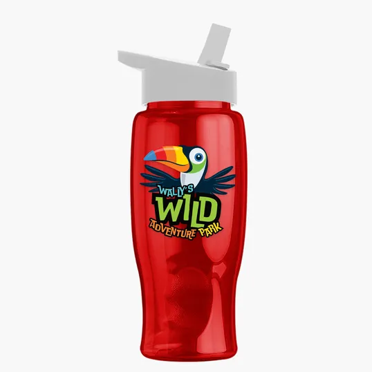 Garyline® Poly+ Bottle with Flip-Straw Lid, 27 oz. — view 233