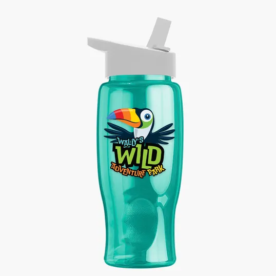 Garyline® Poly+ Bottle with Flip-Straw Lid, 27 oz. — view 235