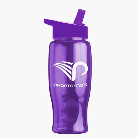 Garyline® Poly+ Bottle with Flip-Straw Lid, 27 oz. — view 210