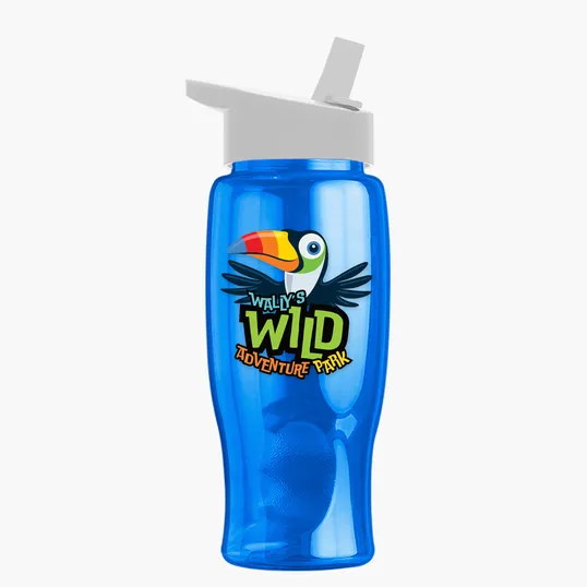 Garyline® Poly+ Bottle with Flip-Straw Lid, 27 oz. — view 225