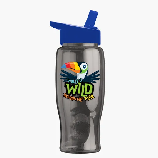 Garyline® Poly+ Bottle with Flip-Straw Lid, 27 oz. — view 190
