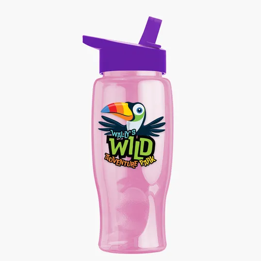 Garyline® Poly+ Bottle with Flip-Straw Lid, 27 oz. — view 218