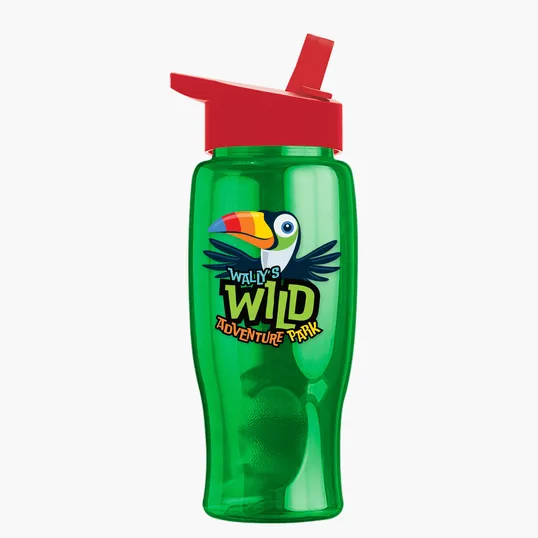 Garyline® Poly+ Bottle with Flip-Straw Lid, 27 oz. — view 178