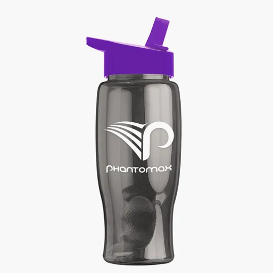 Garyline® Poly+ Bottle with Flip-Straw Lid, 27 oz. — view 204