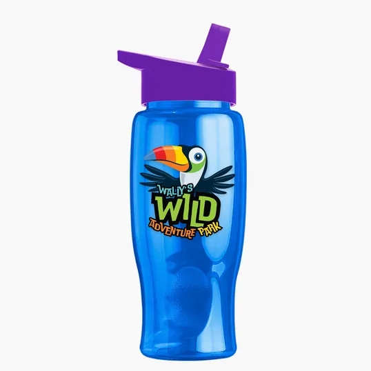 Garyline® Poly+ Bottle with Flip-Straw Lid, 27 oz. — view 212