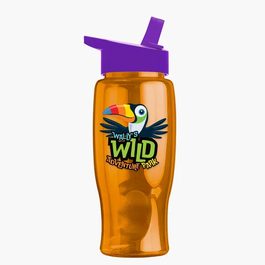 Garyline® Poly+ Bottle with Flip-Straw Lid, 27 oz. — view 216