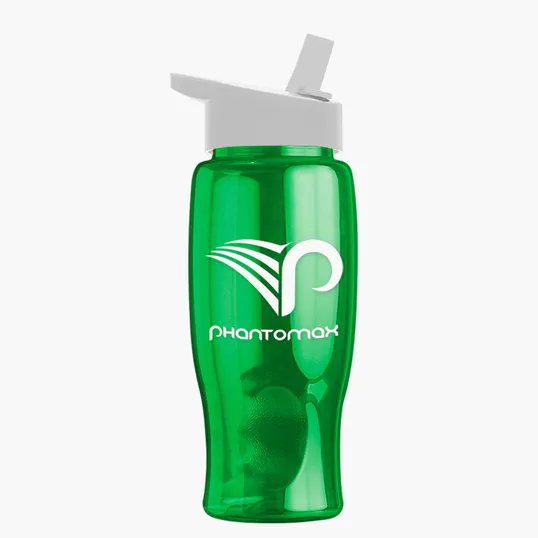 Garyline® Poly+ Bottle with Flip-Straw Lid, 27 oz. — view 226