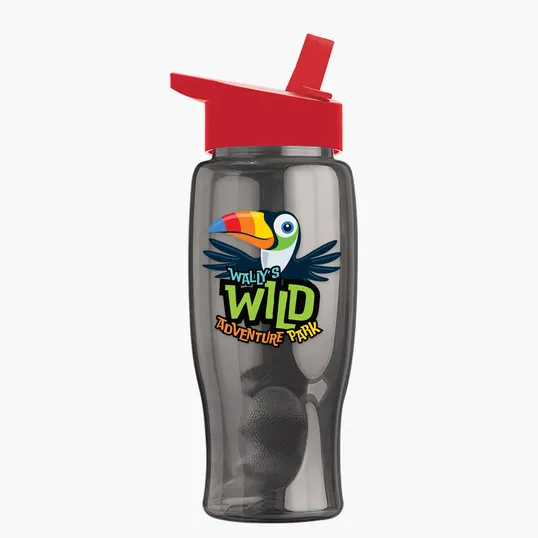 Garyline® Poly+ Bottle with Flip-Straw Lid, 27 oz. — view 174
