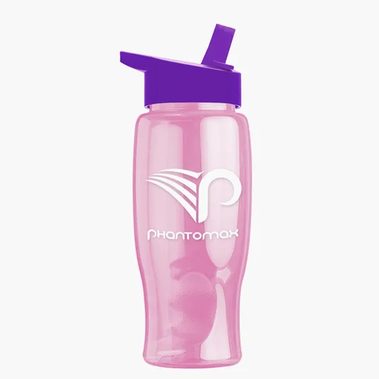 Garyline® Poly+ Bottle with Flip-Straw Lid, 27 oz. — view 217