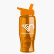 Garyline® Poly+ Bottle with Flip-Straw Lid, 27 oz. — view 163