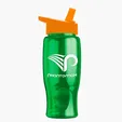 Garyline® Poly+ Bottle with Flip-Straw Lid, 27 oz. — view 161
