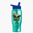Garyline® Poly+ Bottle with Flip-Straw Lid, 27 oz. — view 188