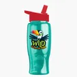 Garyline® Poly+ Bottle with Flip-Straw Lid, 27 oz. — view 185