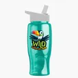 Garyline® Poly+ Bottle with Flip-Straw Lid, 27 oz. — view 235