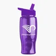 Garyline® Poly+ Bottle with Flip-Straw Lid, 27 oz. — view 210