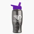 Garyline® Poly+ Bottle with Flip-Straw Lid, 27 oz. — view 204
