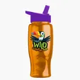 Garyline® Poly+ Bottle with Flip-Straw Lid, 27 oz. — view 216