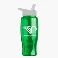 Garyline® Poly+ Bottle with Flip-Straw Lid, 27 oz. — view 226