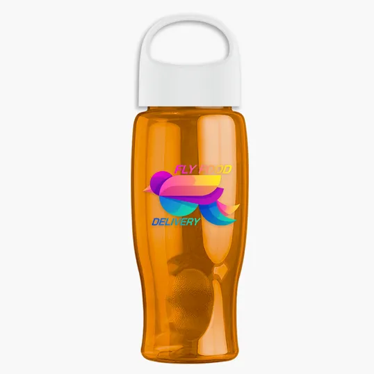 Garyline® Poly+ Bottle with Oval Crest Lid, 27 oz. — view 199