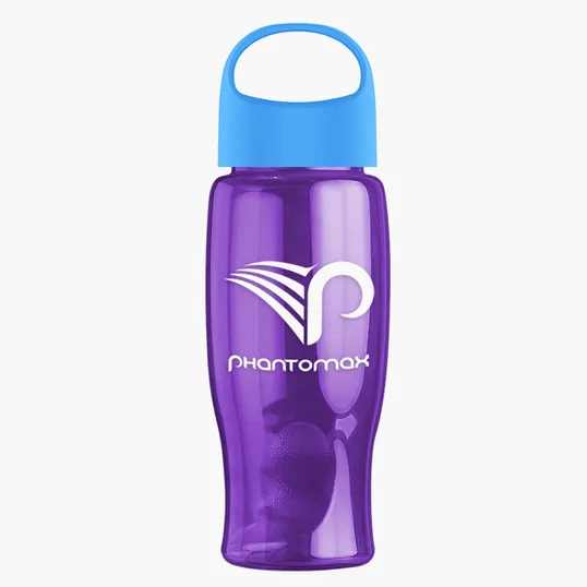 Garyline® Poly+ Bottle with Oval Crest Lid, 27 oz. — view 220