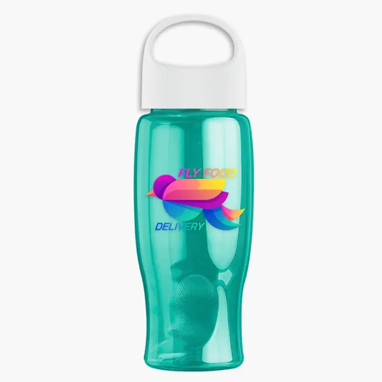 Garyline® Poly+ Bottle with Oval Crest Lid, 27 oz. — view 204