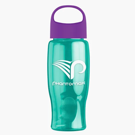 Garyline® Poly+ Bottle with Oval Crest Lid, 27 oz. — view 187