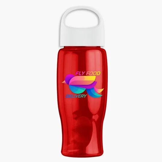 Garyline® Poly+ Bottle with Oval Crest Lid, 27 oz. — view 203