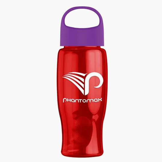 Garyline® Poly+ Bottle with Oval Crest Lid, 27 oz. — view 185