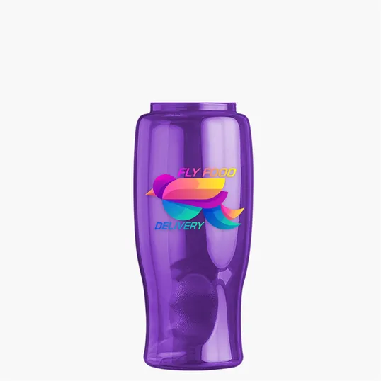 Garyline® Poly+ Bottle with Oval Crest Lid, 27 oz. — view 230
