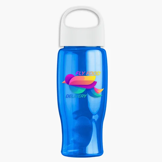 Garyline® Poly+ Bottle with Oval Crest Lid, 27 oz. — view 195