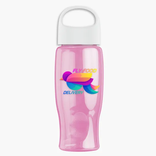 Garyline® Poly+ Bottle with Oval Crest Lid, 27 oz. — view 201