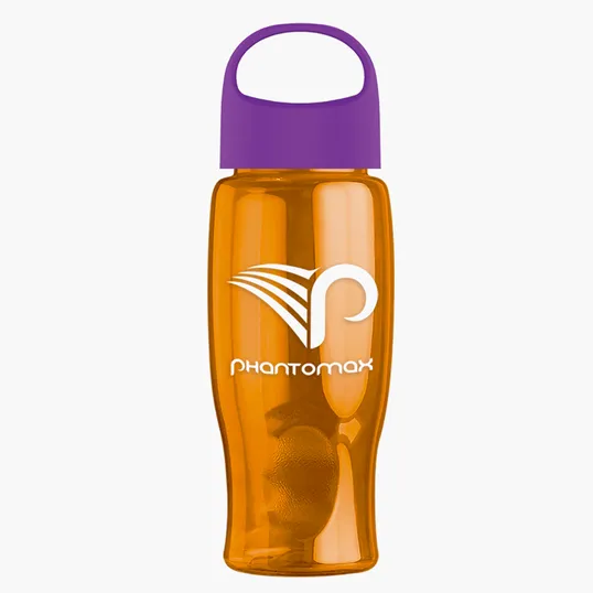 Garyline® Poly+ Bottle with Oval Crest Lid, 27 oz. — view 181