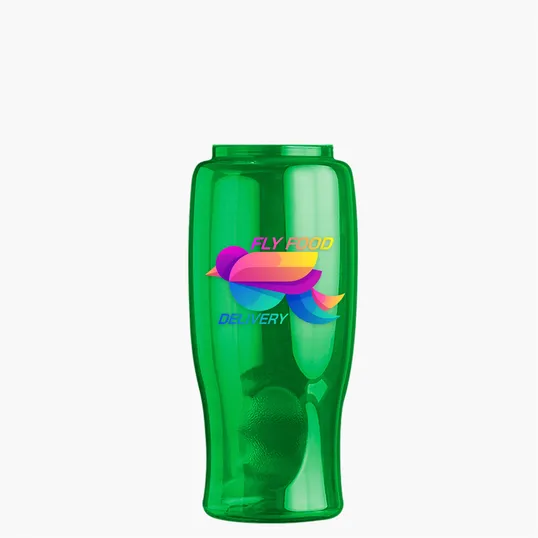 Garyline® Poly+ Bottle with Oval Crest Lid, 27 oz. — view 209